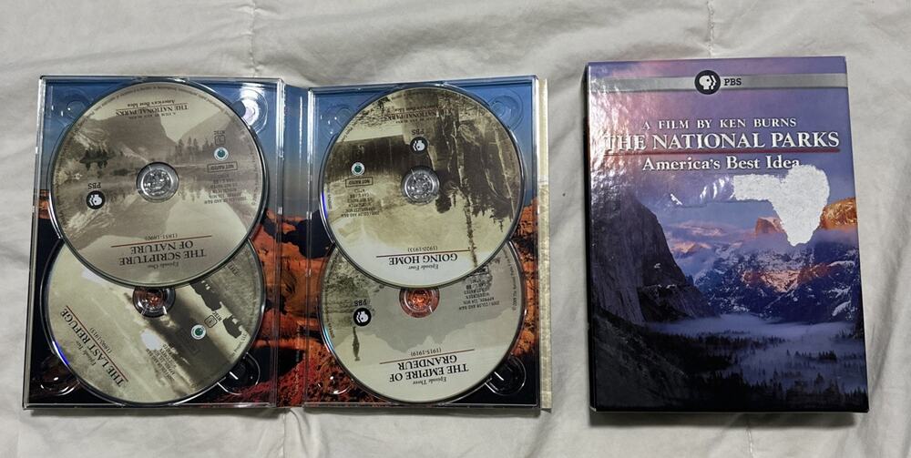 PBS The National Parks: America’s Best Idea by Ken Burns 6 Disc Set